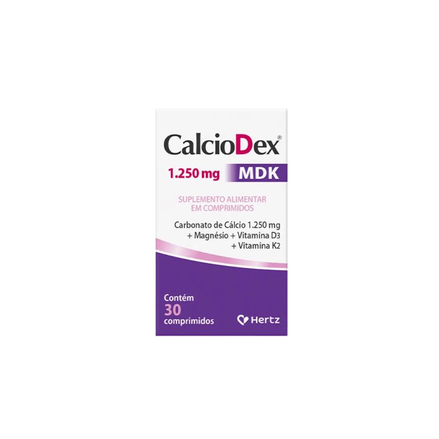 Kley Hertz Calciodex Mdk com 30 comprimidos