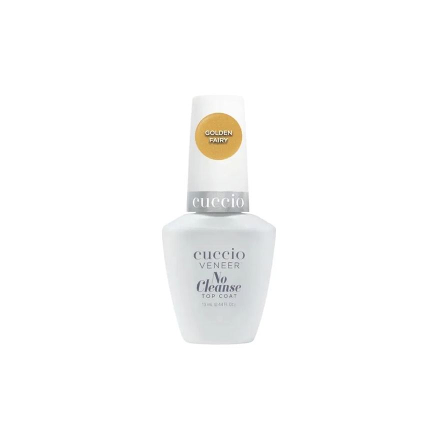 Cuccio Finalizador Top Coat no Cleanse Golden Fairy Brilho Intenso 13ml