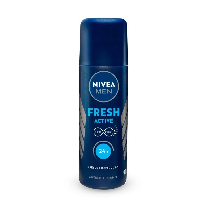 Nivea Desodorante Masculino Spray Fresh Active 90ml