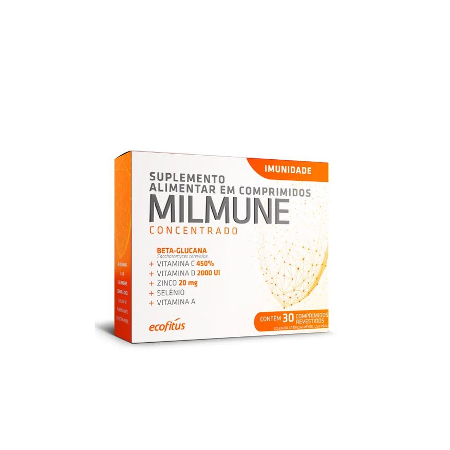 Ecofitus Suplemento Milmune com 30 Comprimidos
