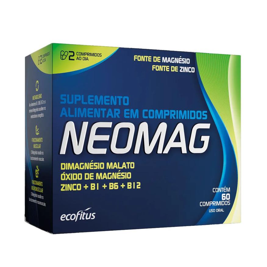 Ecofitus Suplemento Neomag 60 Comprimidos