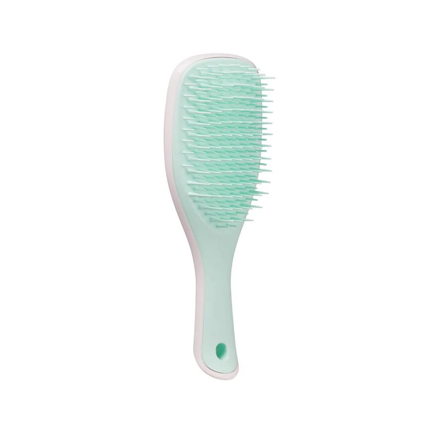 Tangle Teezer Mini Escova de Cabelo The Ultimate Detangler Straight Curly Marshmallow Mint Pink *