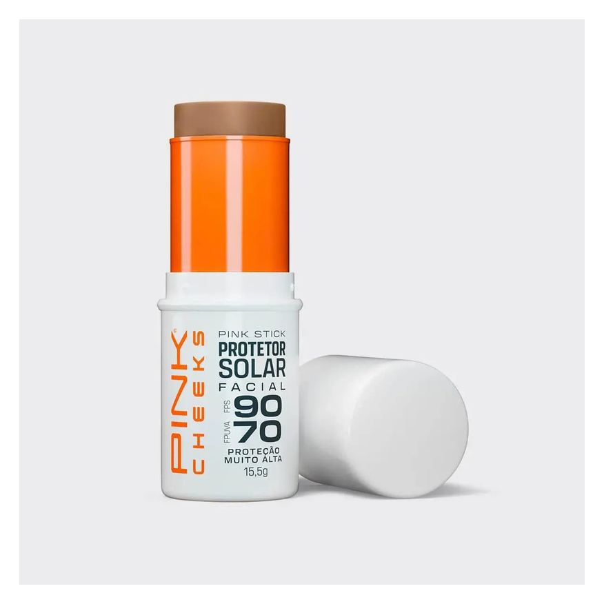 Pink Cheeks Protetor Solar Facial Pink Stick Fps 90 14g 42km