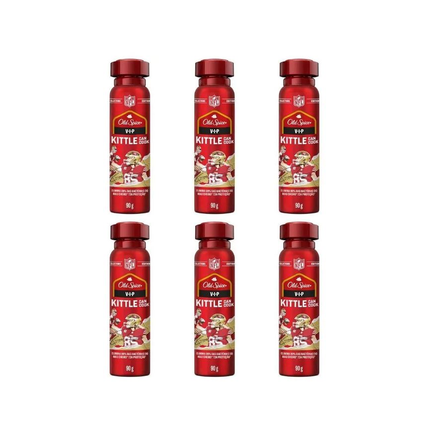 Old Spice Desodorante Aero 150ml Vip-Kit C/6Un