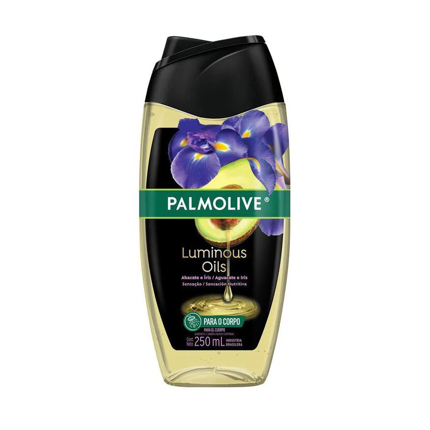 Palmolive Sabonete Líquido Luminous Oils Sensação Nutritiva 250ml