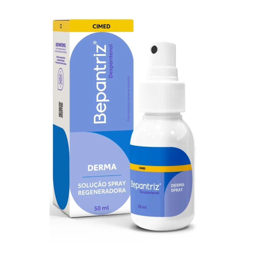 Cimed Bepantriz Derma Solução Spray Regeneradora 50ml