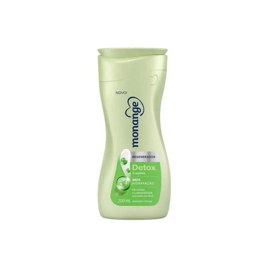Monange Hidratante Detox Capim-Limão & Gengibre Todas as Peles com 200ml