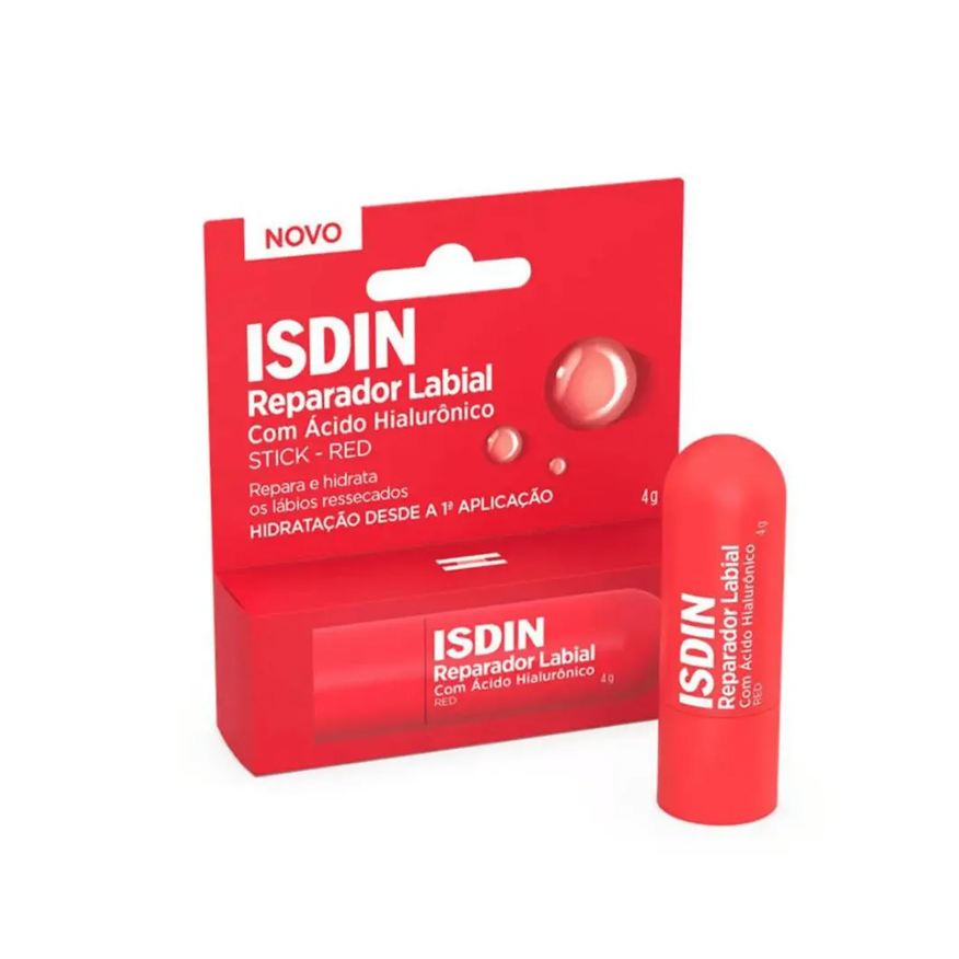 Isdin Reparador Labial Stick 4g - Red