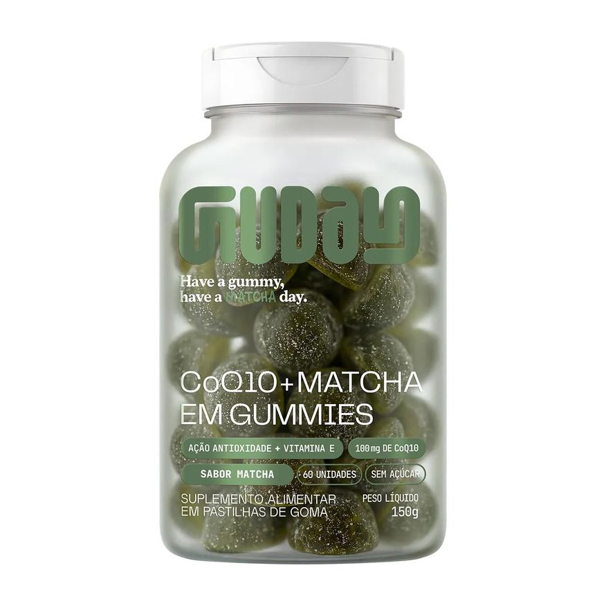 Guday Coenzima Q10 + Matcha em Gummies 60 Gomas