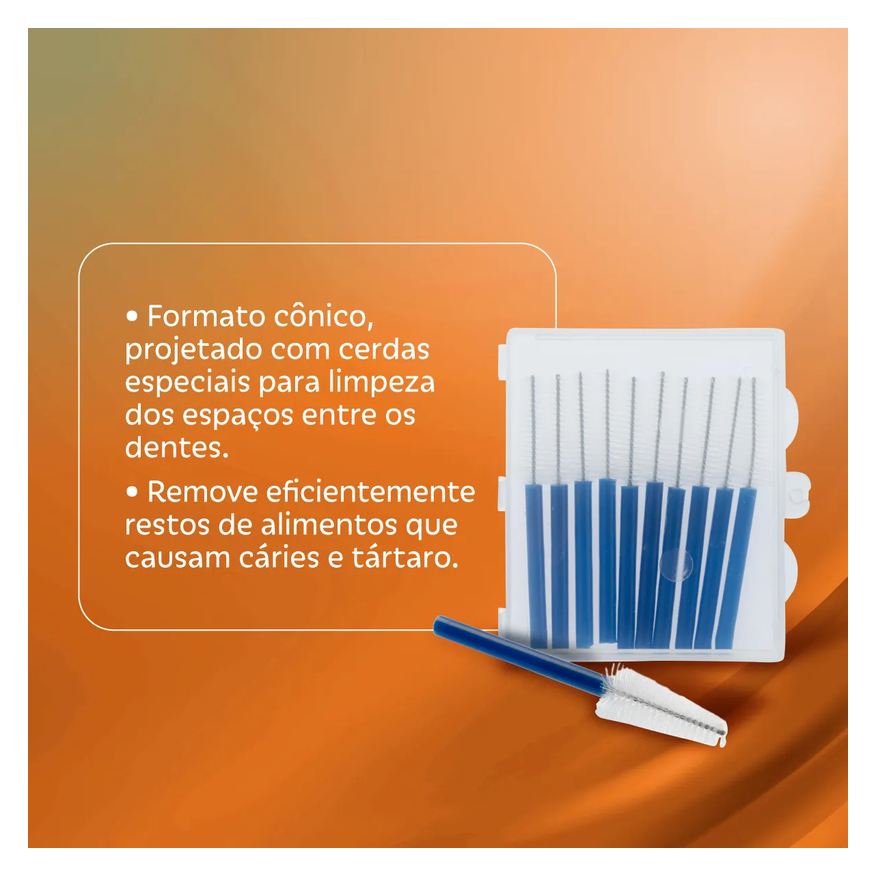 Needs Escova Interdental Cônica 3 a 7mm 10 Unidades