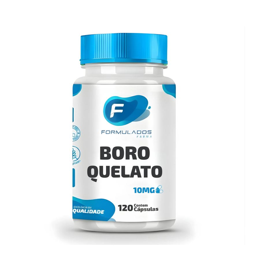 Formulados Farma Boro Quelato 10mg 120 Cápsulas