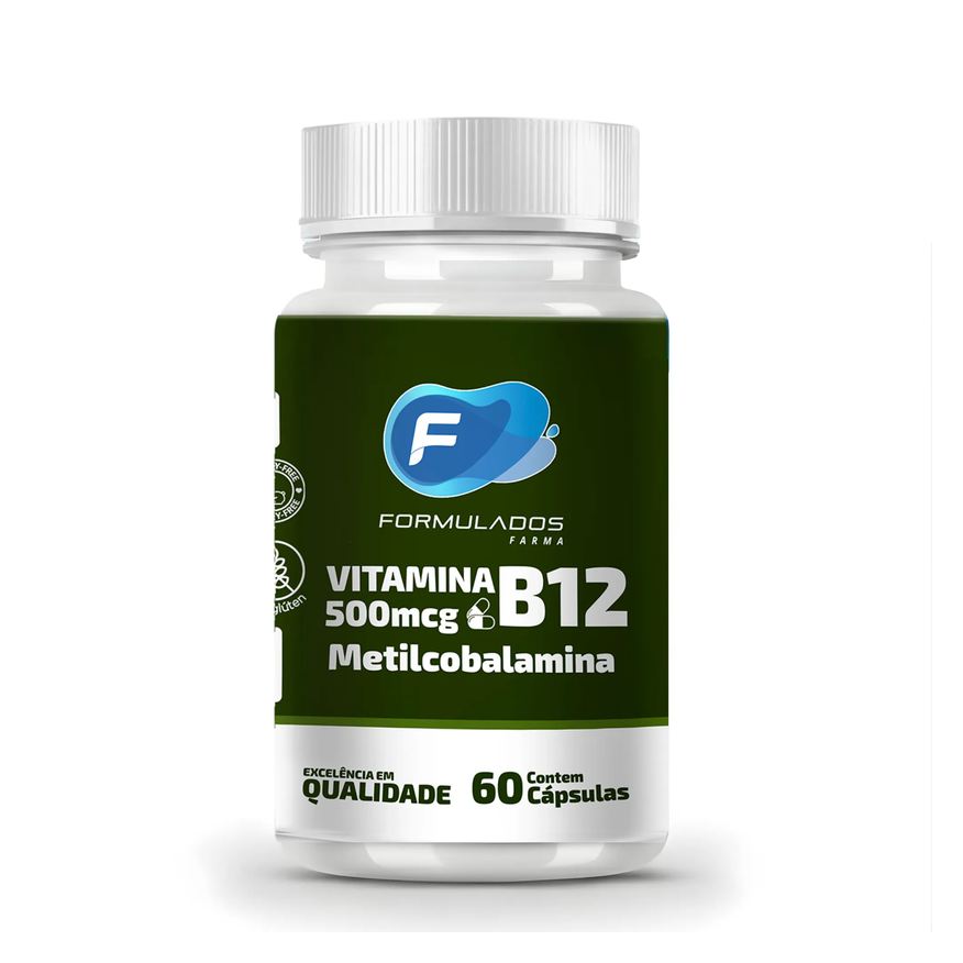 Formulados Farma Vitamina B12 500mcg 60 cápsulas