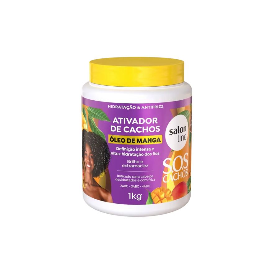 Salon Line Sos Cachos Óleo de Manga Ativador de Cachos 1kg