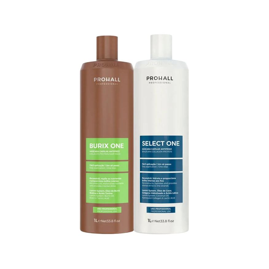 Prohall Kit Select One + Burix One Vegana 2 X 1 Litro