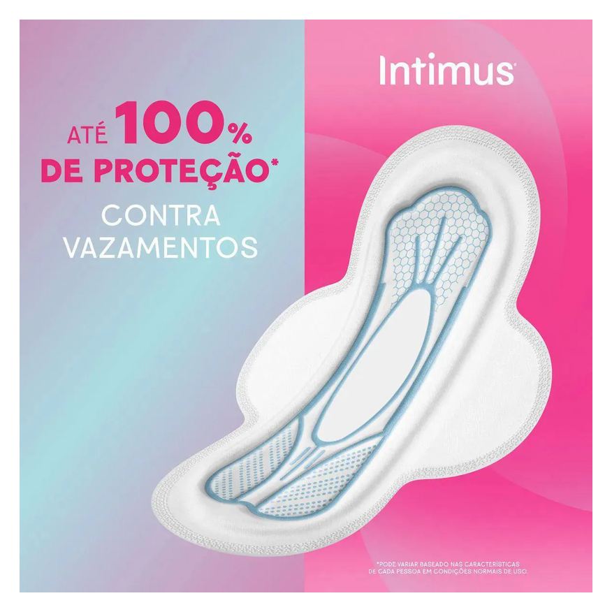 Intimus Absorvente Toda Protegida Com Abas 28 Unidades