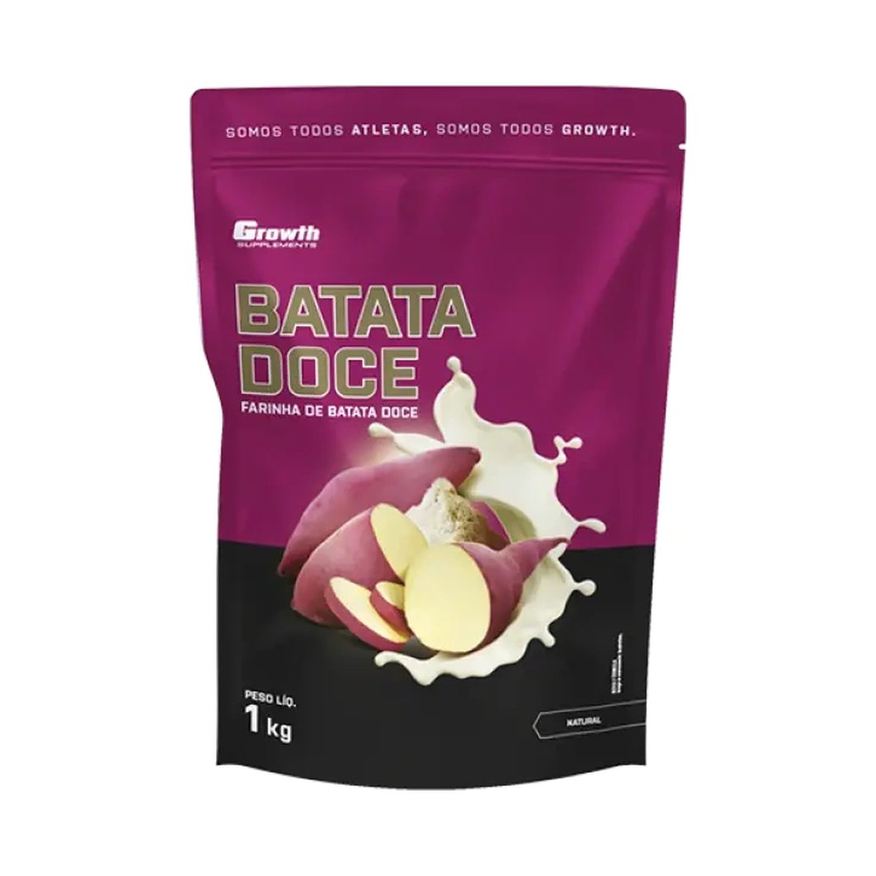 Natura 100% Batata Doce em Pó Sabor Natural 1kg