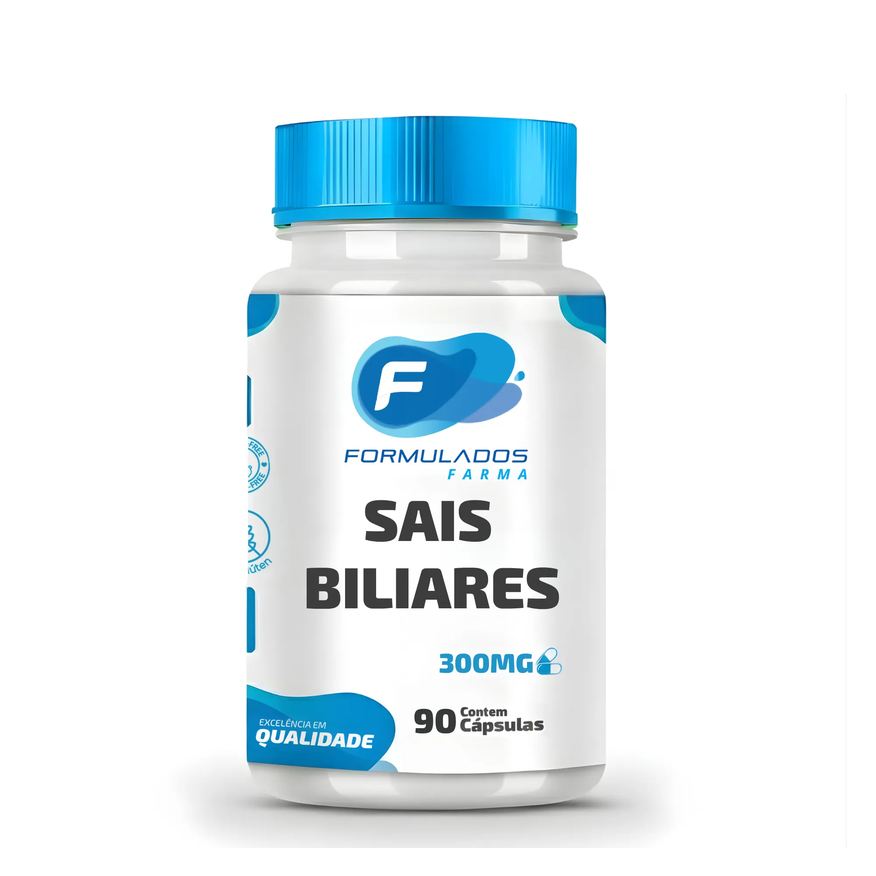 Formulados Farma Sais Biliares 300mg 90 cápsulas