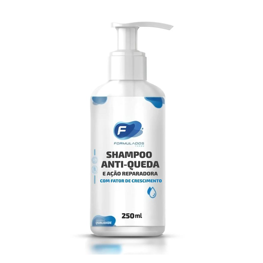 Formulados Farma Shampoo Antiqueda e Ação Reparadora dos Fios com Fator de Crescimento 250ml