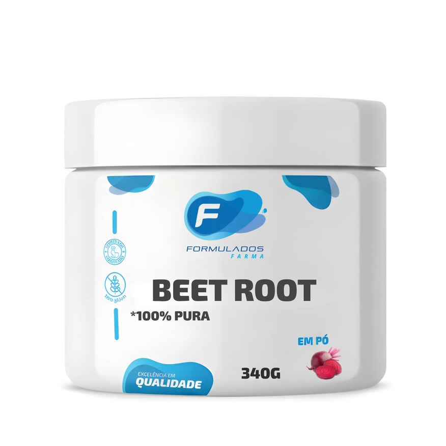 Formulados Farma Beterraba em Pó 100% Pura 340g