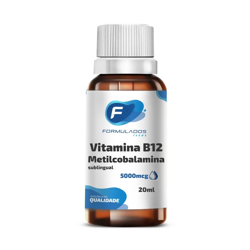 Formulados Farma Vitamina B12 (Metilcobalamina) 5000Mcg Sublingual 20ml