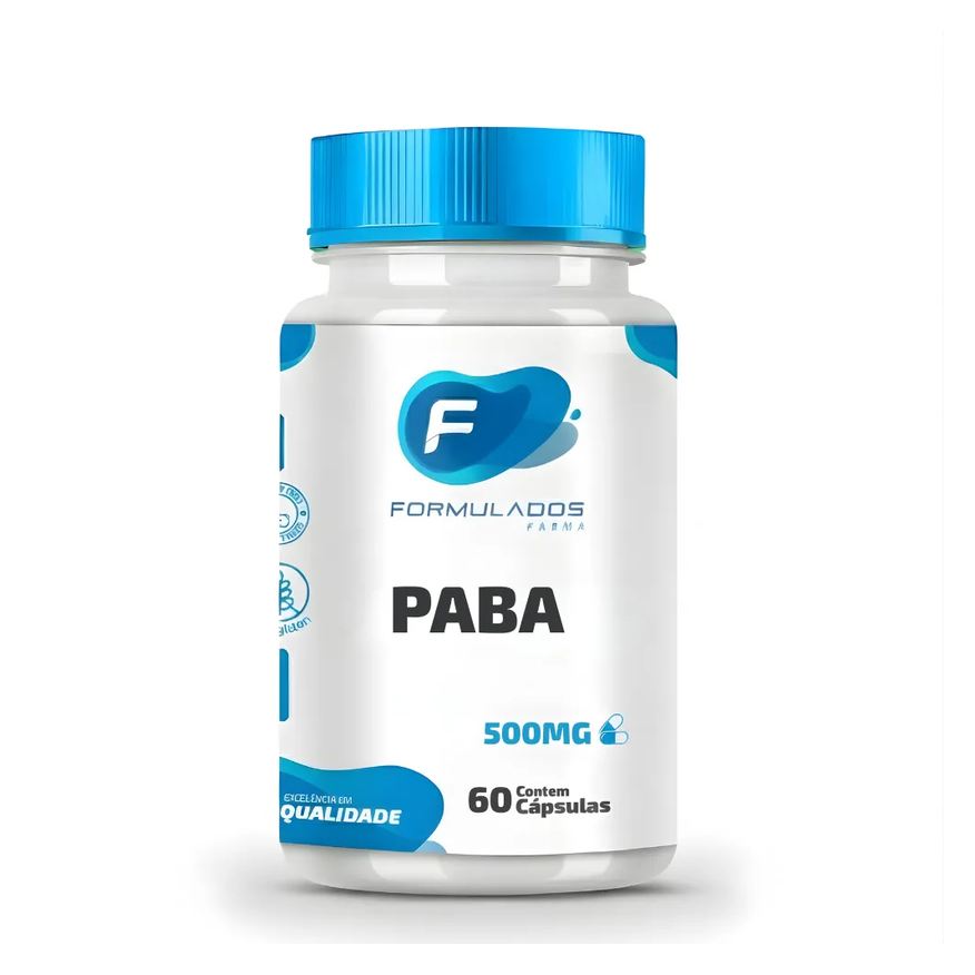 Formulados Farma Paba 500mg 60 Cápsulas