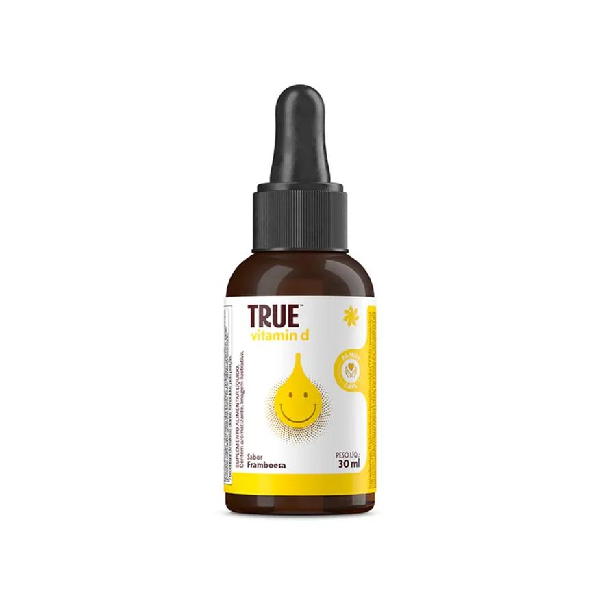 True Family Care Vitamin D For Baby & Kids 30ml Sabor Framboesa - Source