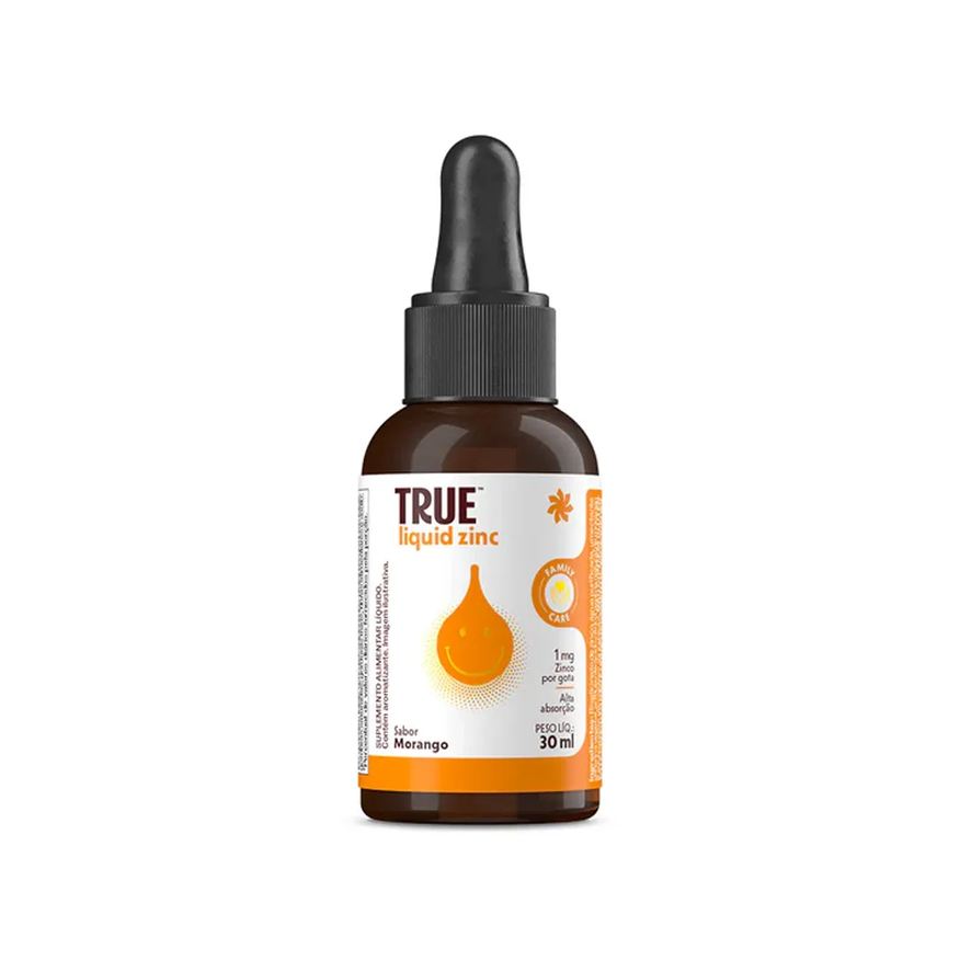 True Family Care Liquid Zinc For Kids 30ml Sabor Morango - Source