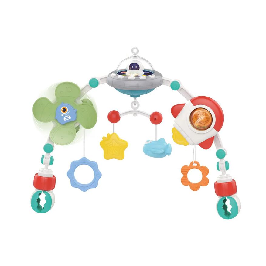 Maxi Baby Móbile Bebê Arco para Carrinho e Berço Space