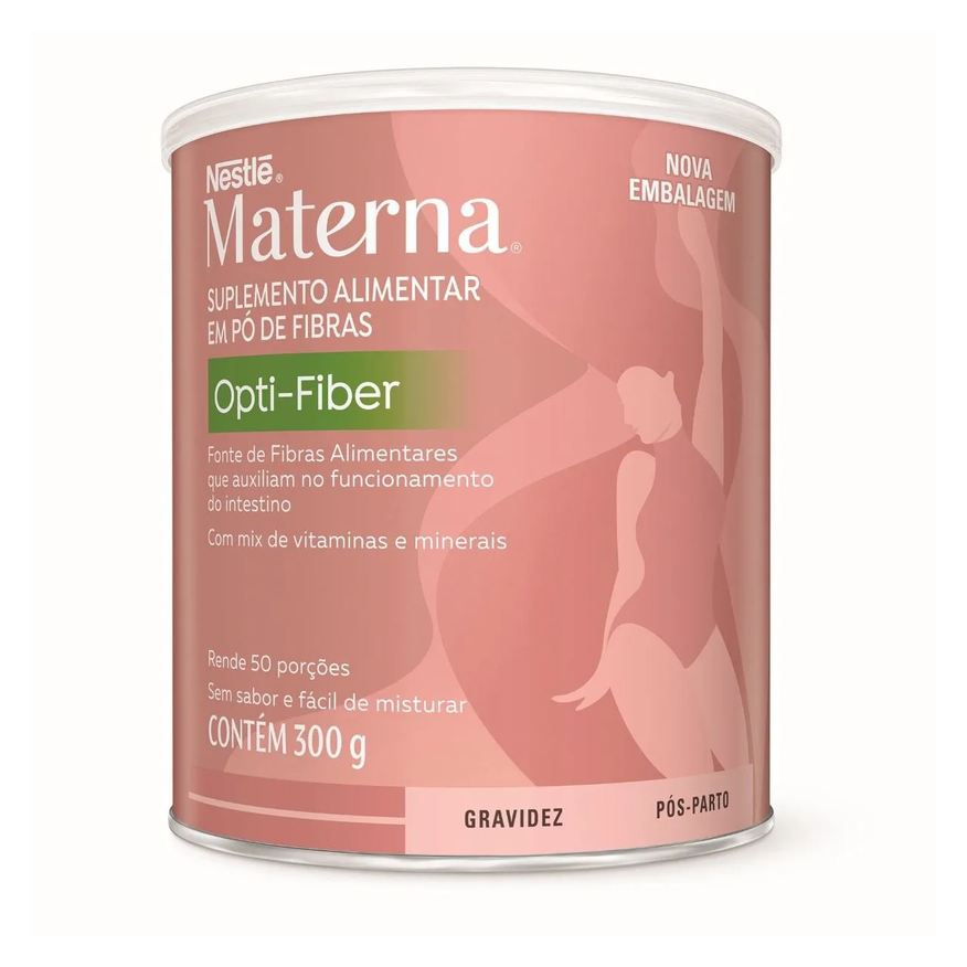 Materna Suplemento Alimentar Nestlé Opti-Fiber 300g
