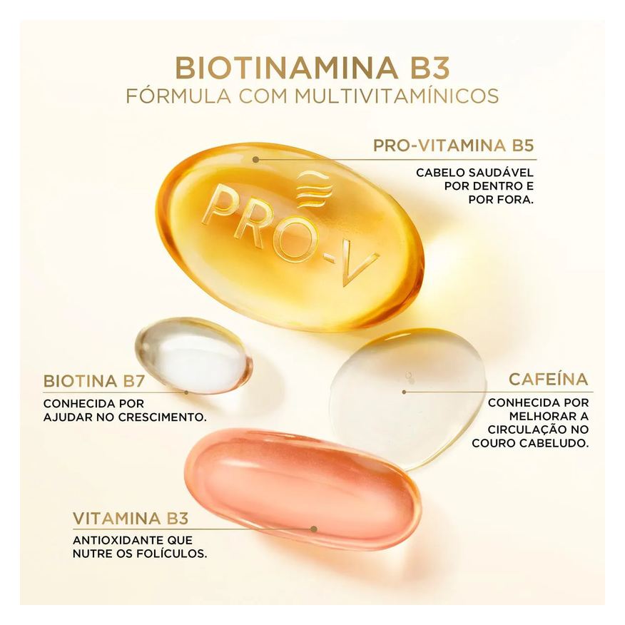 Pantene Tônico Capilar Antiqueda Pro-V Biotinamina B3 52ml