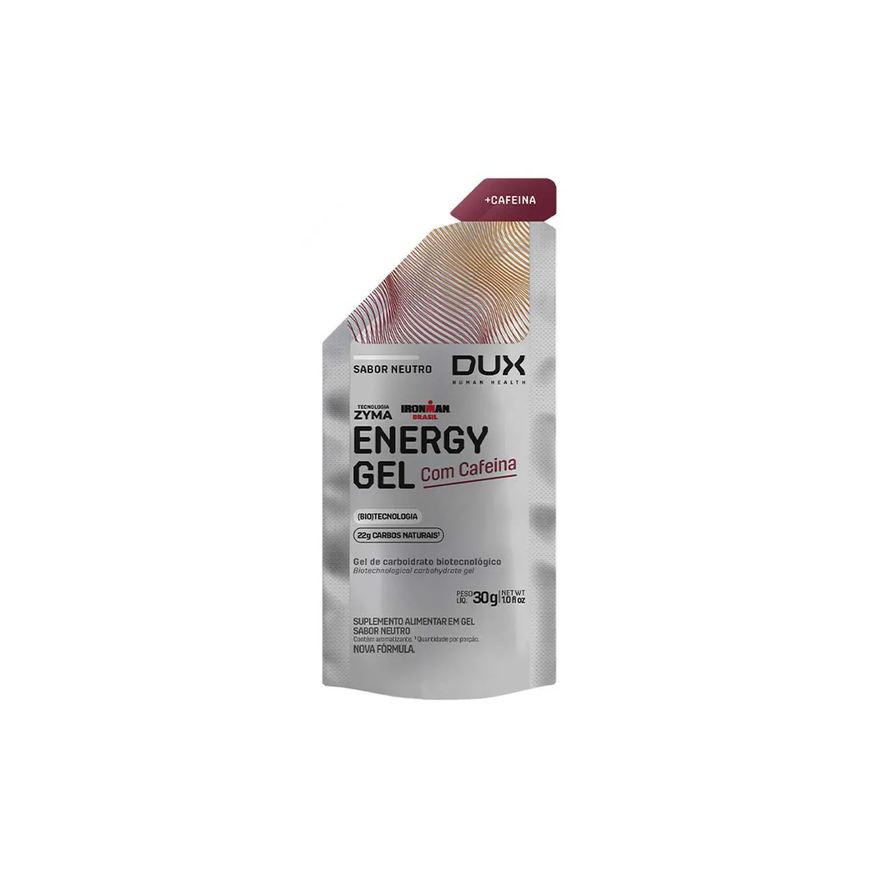 Dux Gel Energético Energy Gel Neutro com Cafeína 30g