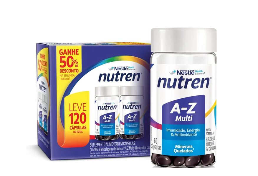 Alimentar Suplemento Nutren A-z Multivitaminico 120 Capsulas