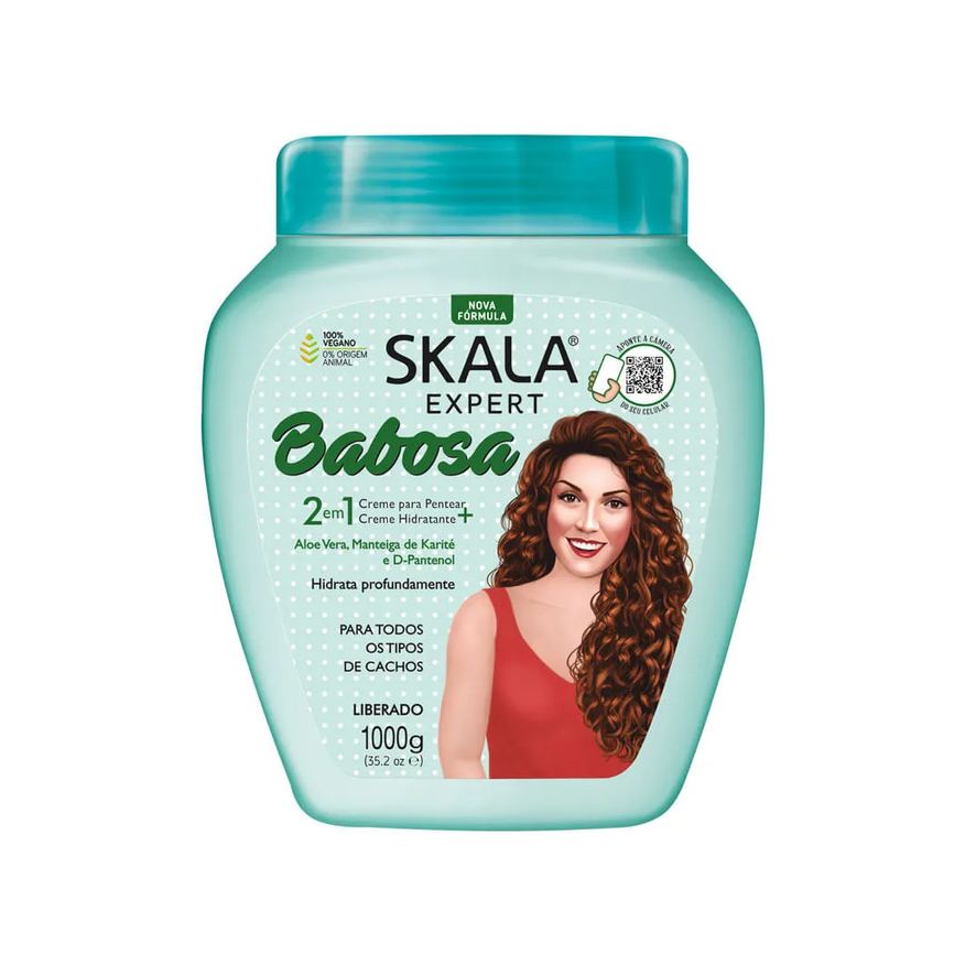 De Creme Tratamento Skala Expert Babosa 2 Em 1 1000g