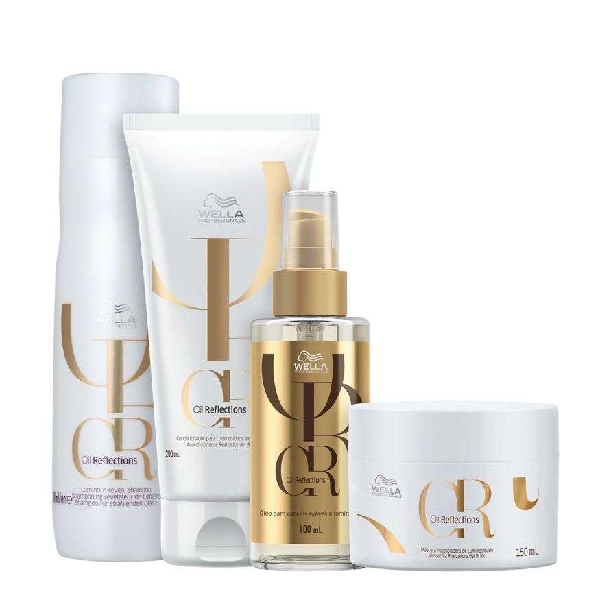 Wella Kit Professionals Oil Reflections Luminous (4 Produtos)