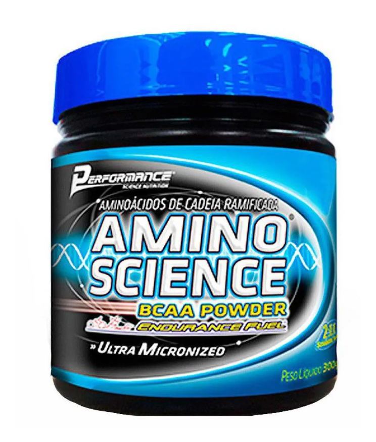 SCIENCE AMINO BCAA POWDER PERFORMANCE NUTRITION – 300g Laranja