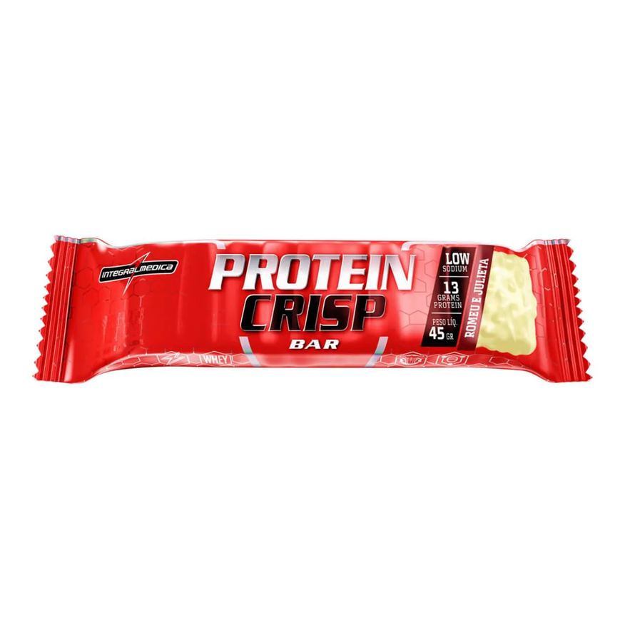 Protein Barra de Proteína Integralmedica Crisp Romeu e Julieta 45g
