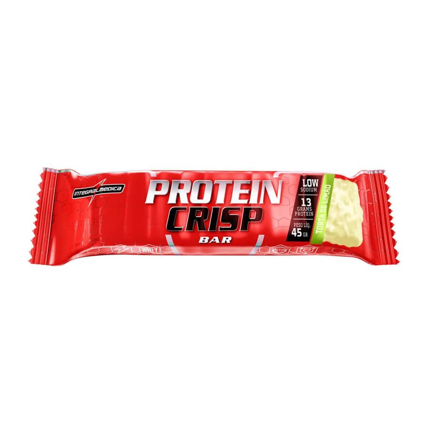 Protein Barra de Proteína Integralmedica Crisp Torta de Limão 45g