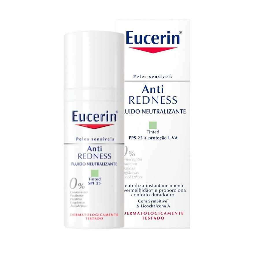 Eucerin Creme Hidratante Facial Anti Redness FPS25 com 50ml