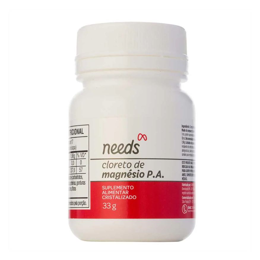Needs Cloreto de Magnésio P.A. Cristalizado 33g