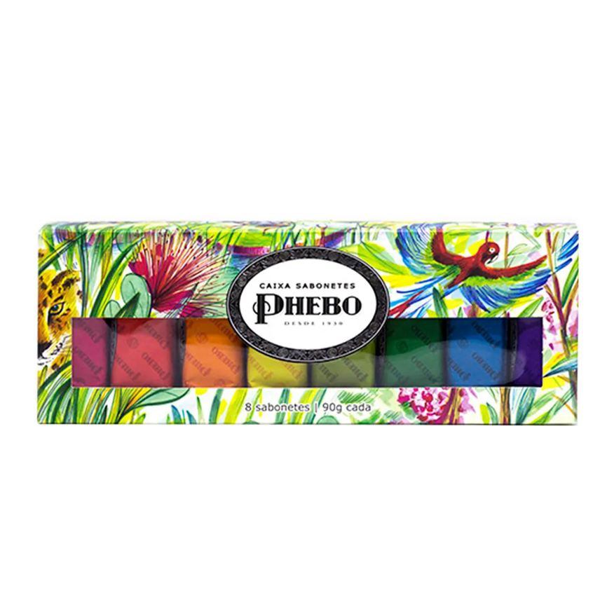 Phebo Kit Sabonete Amazônia com 8 Unidades