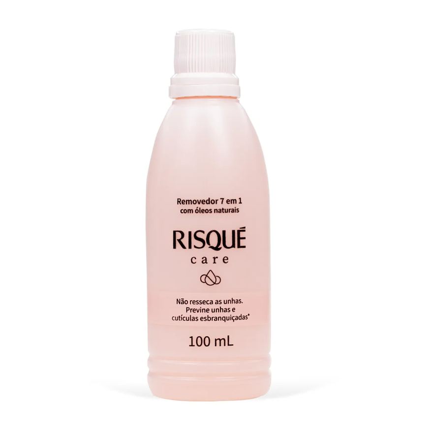 de Removedor Esmalte Risqué Care 7 em 1 - 100ml