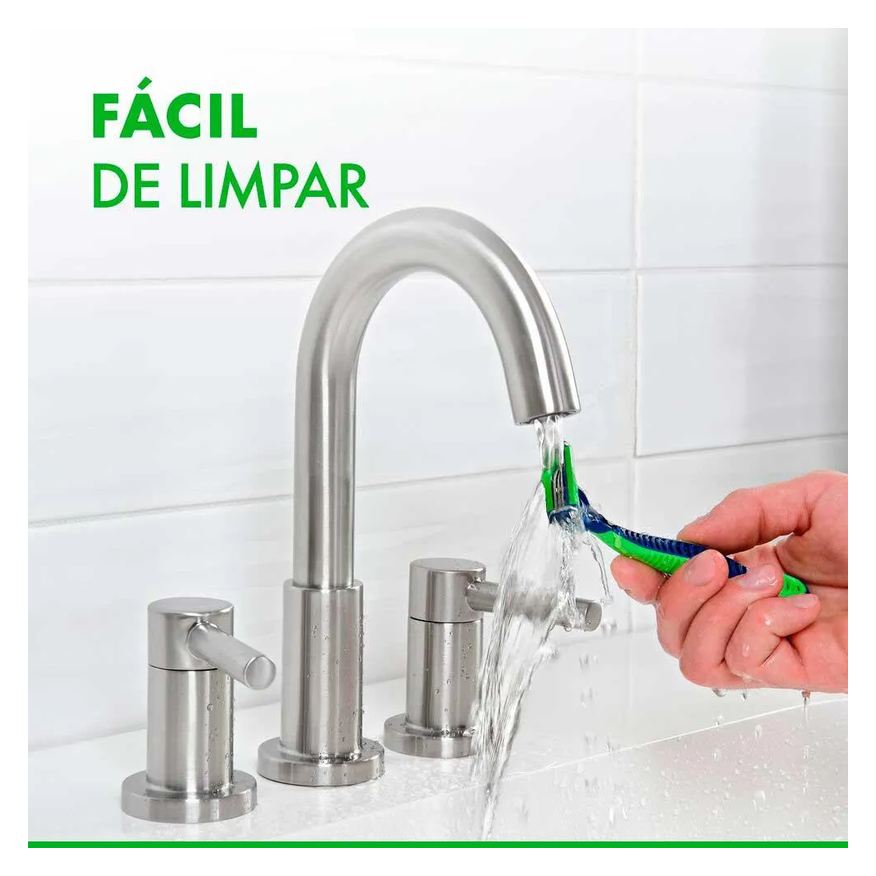 Gillette Aparelho de Barbear Prestobarba 3 Sensitive Aloe Vera 4 unidades