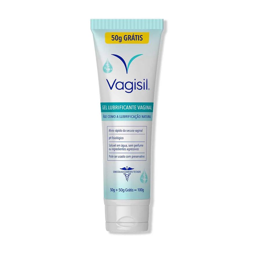 Vagisil Gel Lubrificante Vaginal com 100g