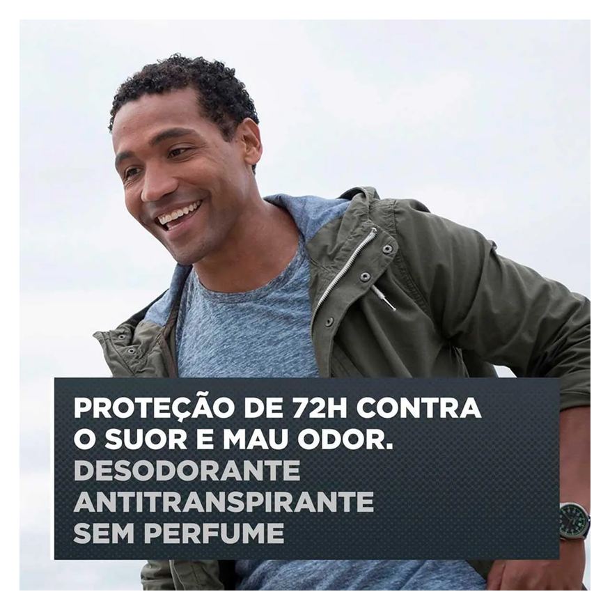 Dove Men Desodorante Antitranspirante Aerosol +Care Sem Perfume 48h 150ml