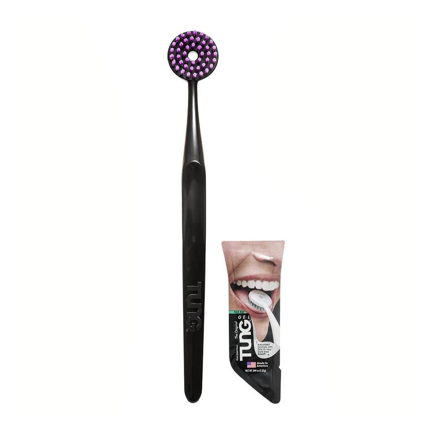 Tung Escova Limpadora de Língua Brush com 1 unidade