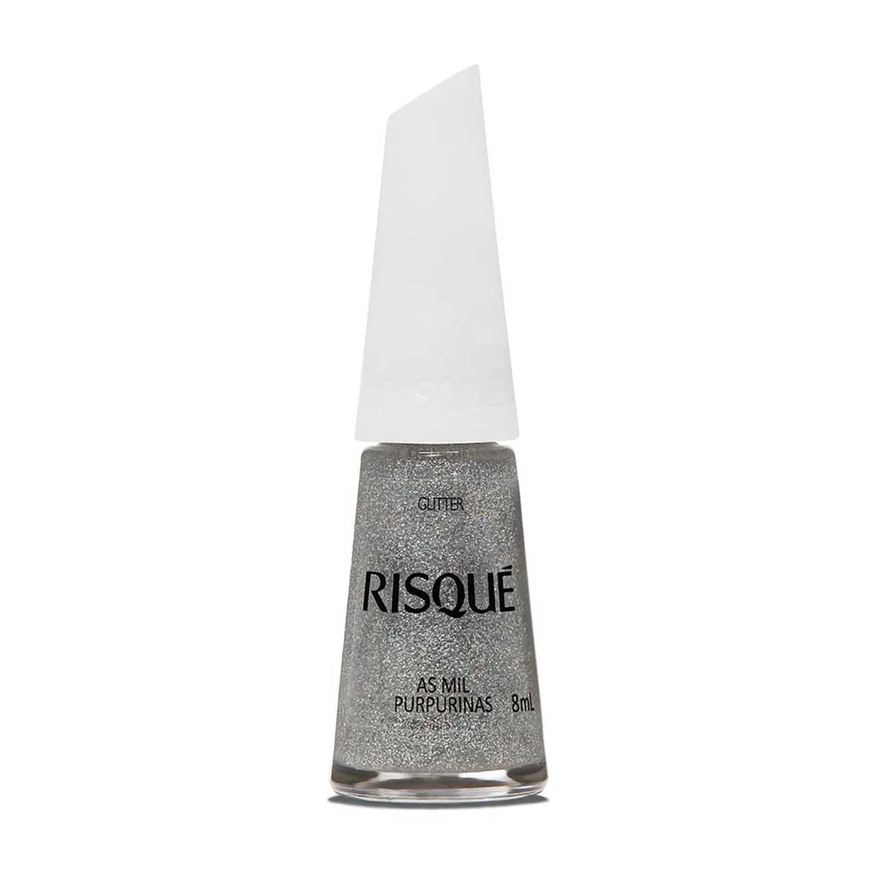 Risqué Esmalte Glitter 8ml - As Mil Purpurinas