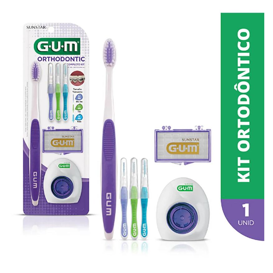 Needs Escova para Aparelho e Prótese Oral Care 1 Unidade