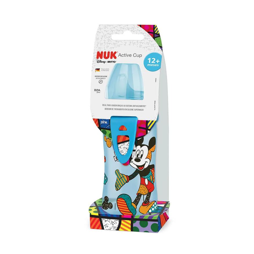 NUK Copo de Treinamento Active Cup Disney By Britto Azul 300ml
