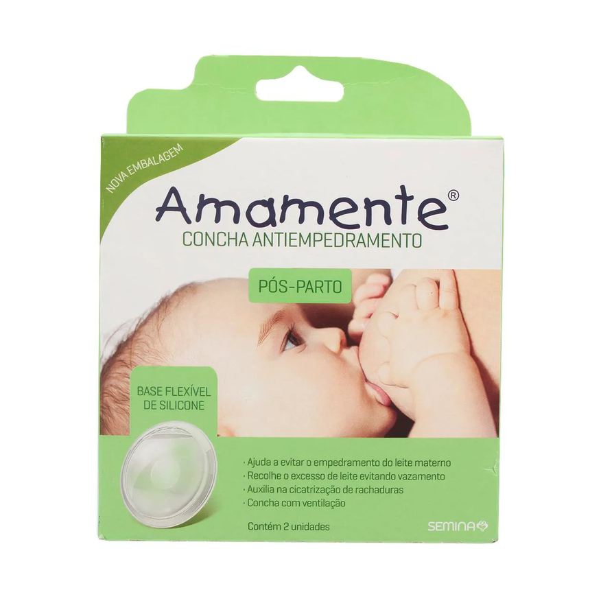 Amamente Concha Antiempedramento Pós-Parto com 2 unidades