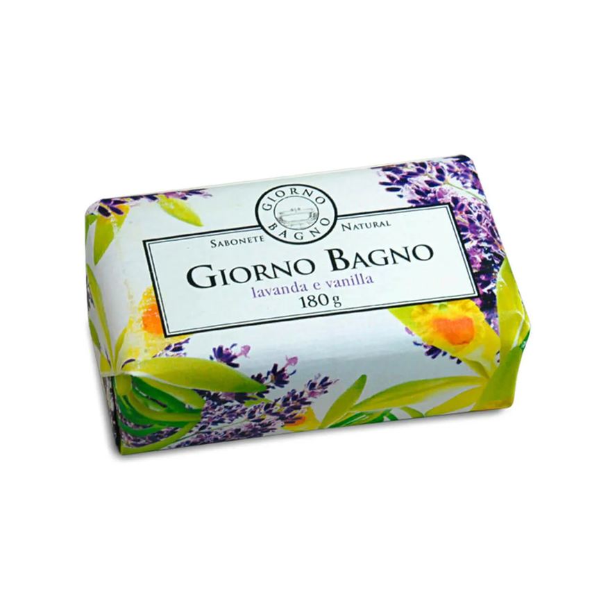 Giorno Sabonete Bagno Lavanda e Vanilla em Barra com 180g